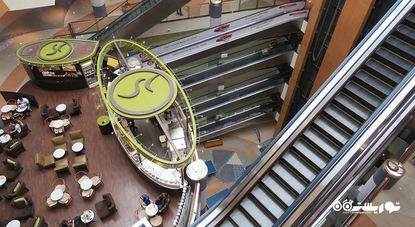 مرکز خرید الوحده مال شهر امارات متحده عربی کشور ابوظبی