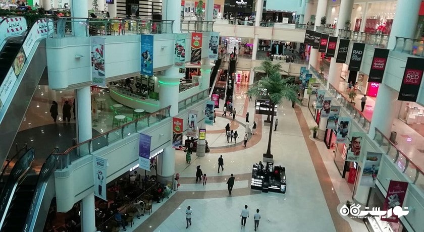 مرکز خرید الوحده مال شهر امارات متحده عربی کشور ابوظبی