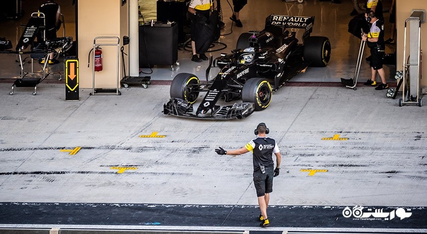 سرگرمی پیست یاس مارینا شهر امارات متحده عربی کشور ابوظبی