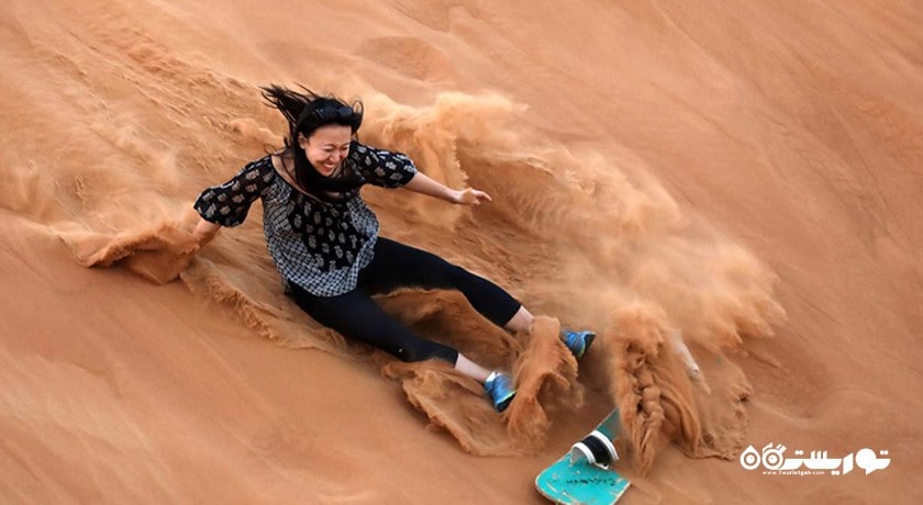 سرگرمی سافاری صحرایی ابوظبی شهر امارات متحده عربی کشور ابوظبی