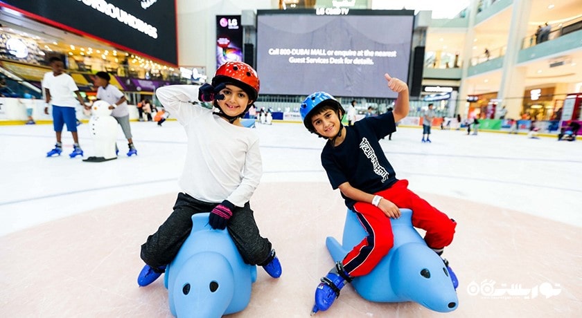 سرگرمی پیست یخی ابوظبی شهر امارات متحده عربی کشور ابوظبی