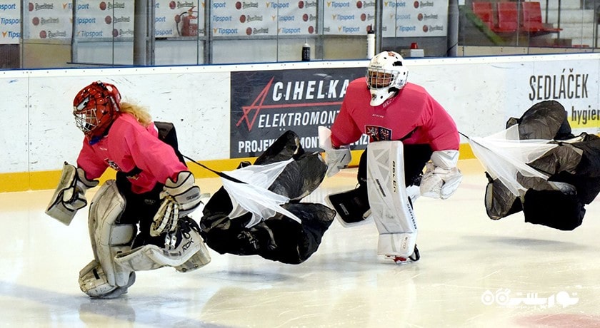 سرگرمی پیست یخی ابوظبی شهر امارات متحده عربی کشور ابوظبی