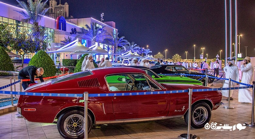 سرگرمی نمایشگاه اتومبیل ابوظبی شهر امارات متحده عربی کشور ابوظبی