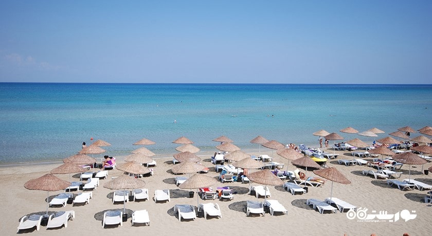 سرگرمی ساحل نقره ای، فاماگوستا شهر قبرس شمالی کشور نیکوزیای شمالی