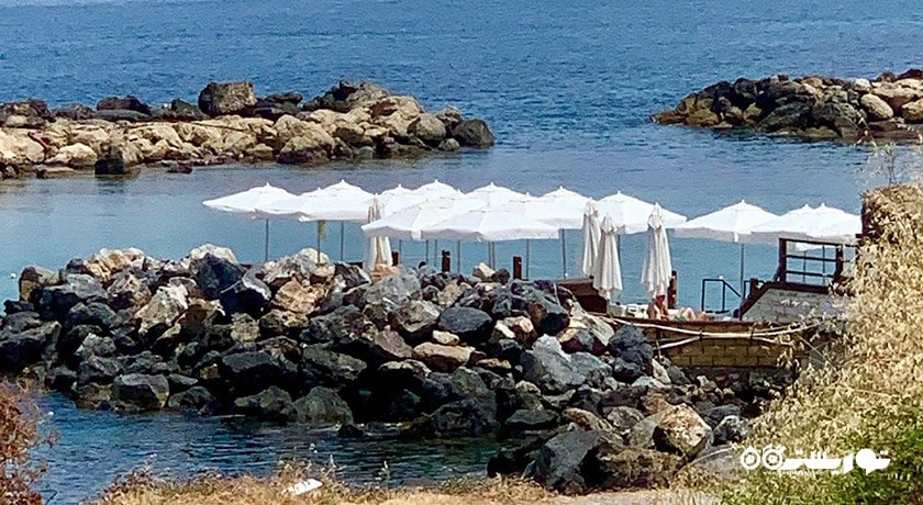 سرگرمی ساحل کاملوت شهر قبرس شمالی کشور نیکوزیای شمالی