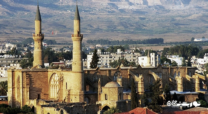  مسجد سلیمیه شهر قبرس شمالی کشور نیکوزیای شمالی