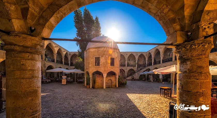  کاروانسرای بویوک هان شهر قبرس شمالی کشور نیکوزیای شمالی