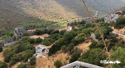  قلعه سنت هیلاریون شهر قبرس شمالی کشور نیکوزیای شمالی