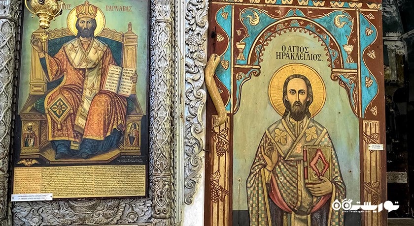  صومعه سنت بارناباس شهر قبرس شمالی کشور نیکوزیای شمالی