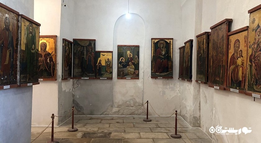  صومعه سنت بارناباس شهر قبرس شمالی کشور نیکوزیای شمالی