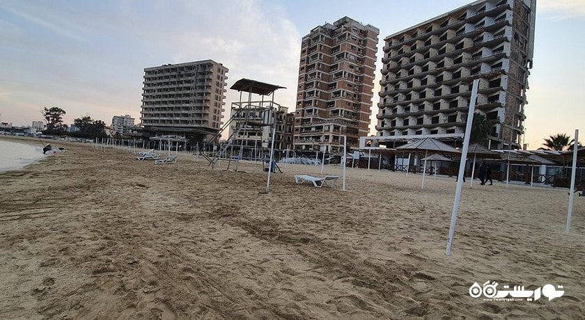  شهر ارواح واروشا شهر قبرس شمالی کشور نیکوزیای شمالی