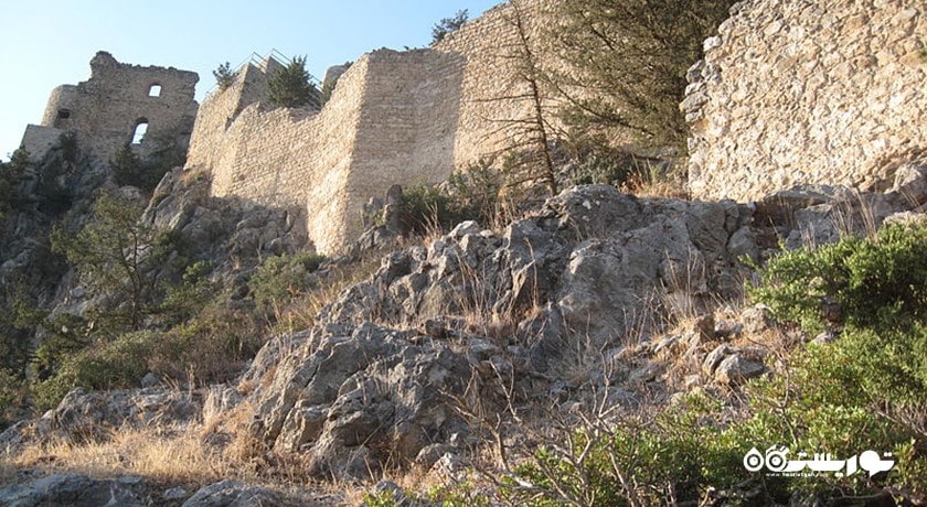  قلعه بوفاونتو شهر قبرس شمالی کشور نیکوزیای شمالی