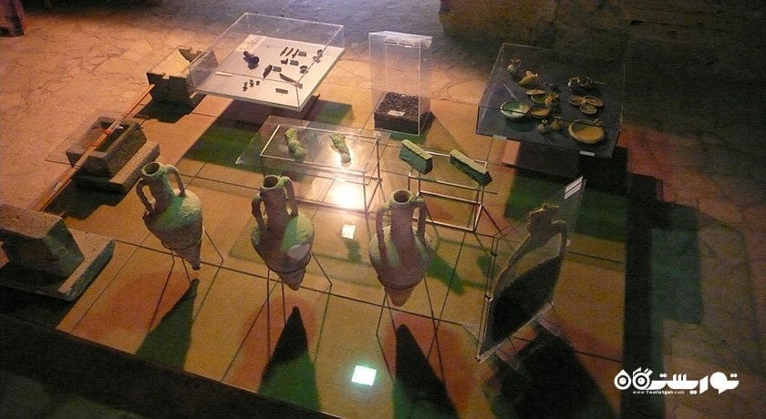  موزه کشتی باستانی غرق شدع در کرنیا شهر قبرس شمالی کشور نیکوزیای شمالی