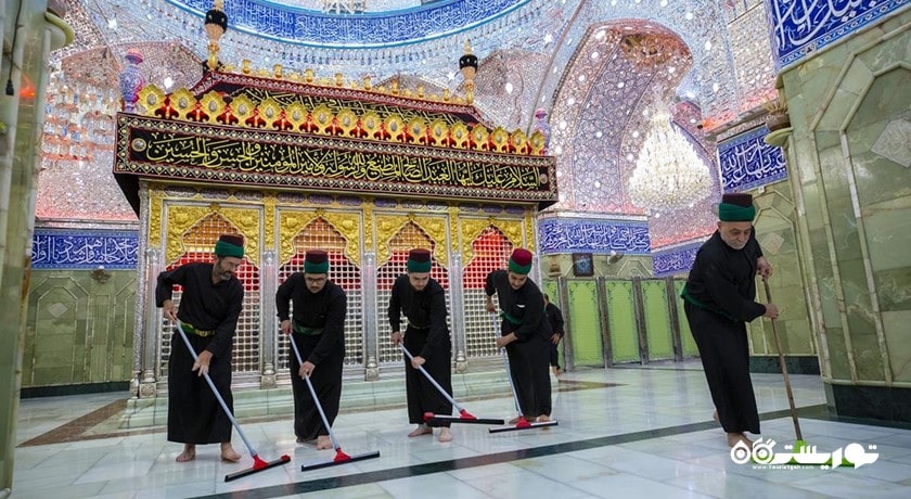  حرم امام حسین (ع) شهر عراق کشور کربلا