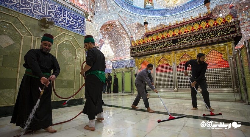  حرم امام حسین (ع) شهر عراق کشور کربلا