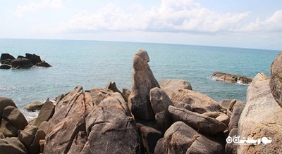  صخره های هین تا و هین یای  شهر تایلند کشور کو سامویی
