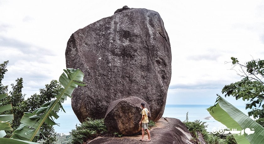  سنگ همپوشان شهر تایلند کشور کو سامویی