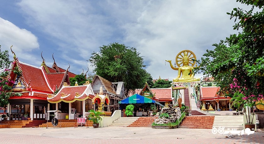  معبد بزرگ بودا شهر تایلند کشور کو سامویی