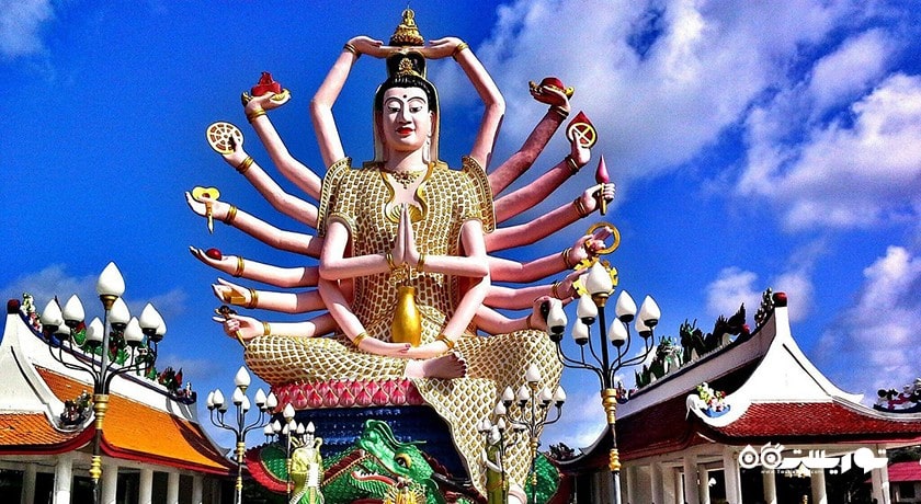  معبد پلای لائم شهر تایلند کشور کو سامویی