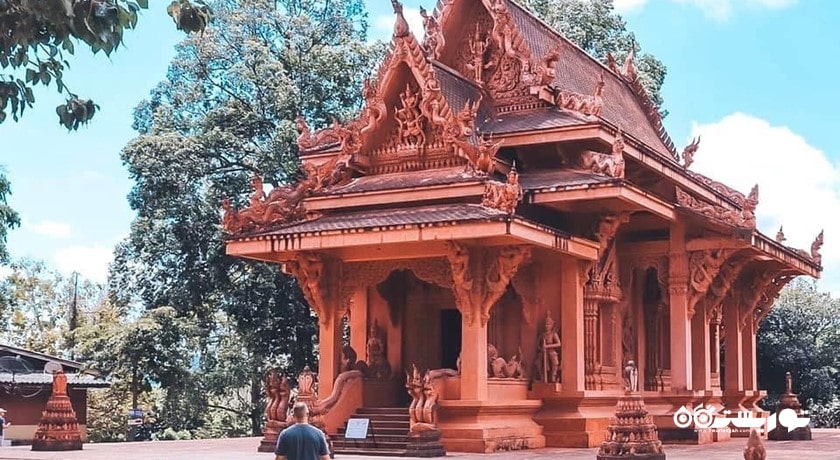  معبد راتچاتامارام (معبد سرخ) شهر تایلند کشور کو سامویی