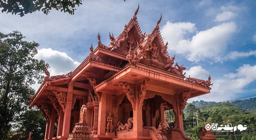  معبد راتچاتامارام (معبد سرخ) شهر تایلند کشور کو سامویی
