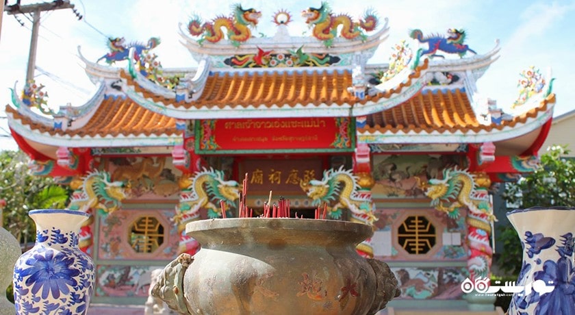  معبد چینی میام شهر تایلند کشور کو سامویی