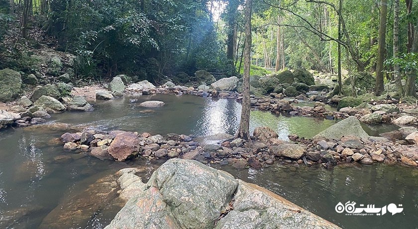  آبشارهای نا مو آنگ شهر تایلند کشور کو سامویی