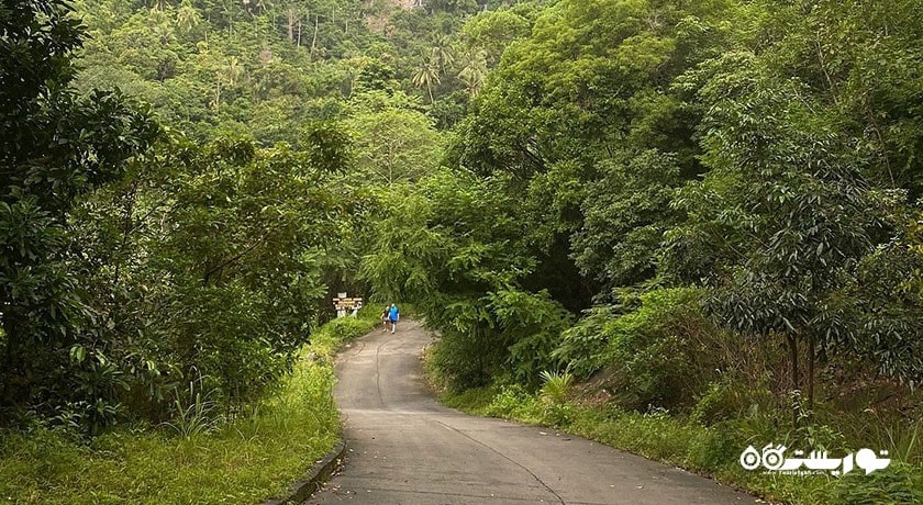  آبشارهای نا مو آنگ شهر تایلند کشور کو سامویی