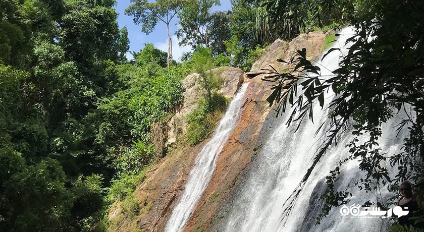  آبشار هین لاد شهر تایلند کشور کو سامویی