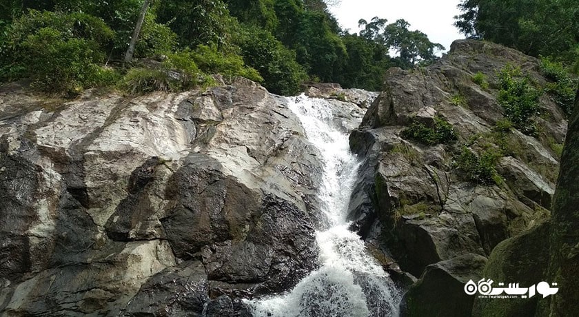  آبشار هین لاد شهر تایلند کشور کو سامویی