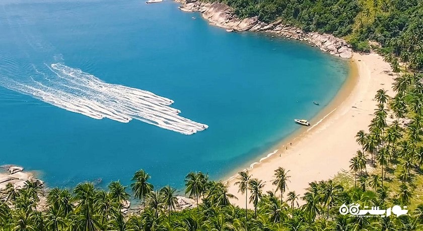 سرگرمی ساحل بوپوت شهر تایلند کشور کو سامویی