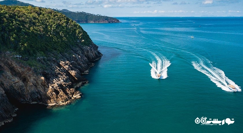 سرگرمی ساحل بوپوت شهر تایلند کشور کو سامویی