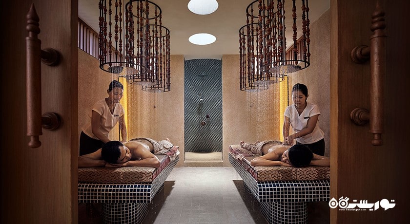 سرگرمی اسپا در کوسامویی شهر تایلند کشور کو سامویی