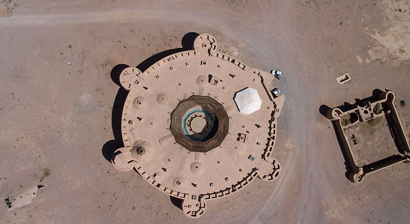  کاروانسرای زین الدین شهرستان یزد استان مهریز