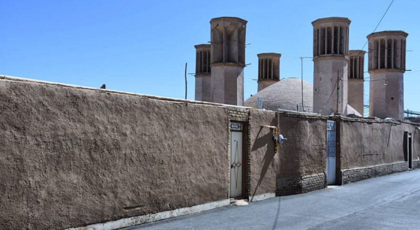  آب انبار شش بادگیر شهرستان یزد استان یزد