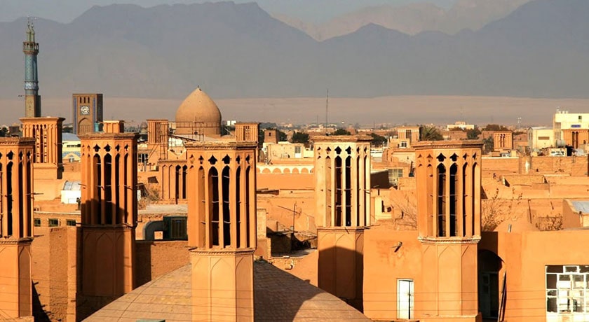  آب انبار شش بادگیر شهرستان یزد استان یزد