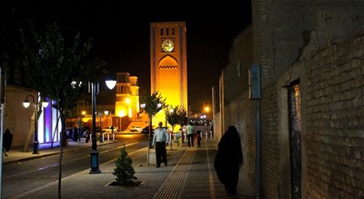  آب انبار وقت ساعت شهرستان یزد استان یزد