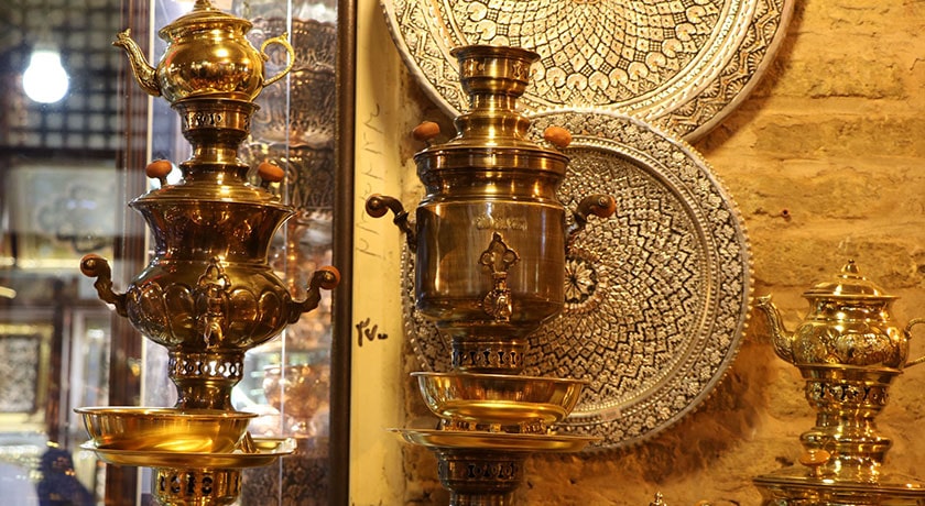  بازار مسگرهای شیراز شهر فارس استان شیراز