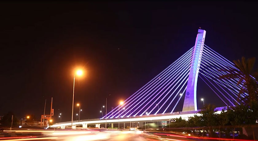  پل کابلی ولیعصر شهرستان فارس استان شیراز