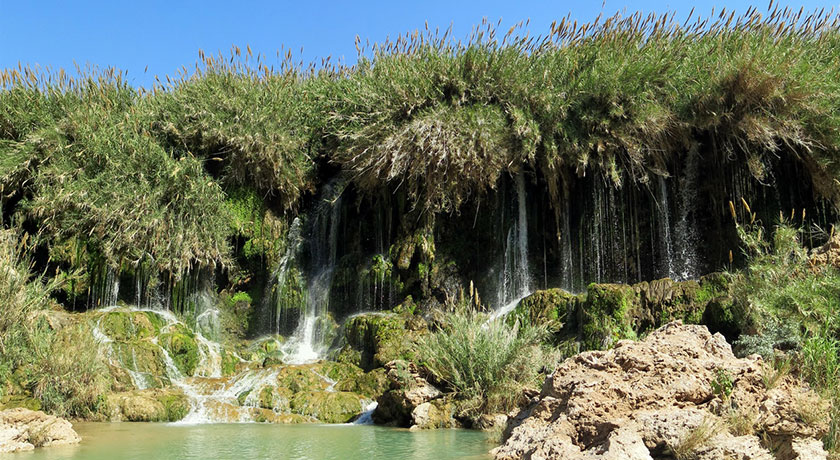  آبشار فدامی شهرستان فارس استان داراب