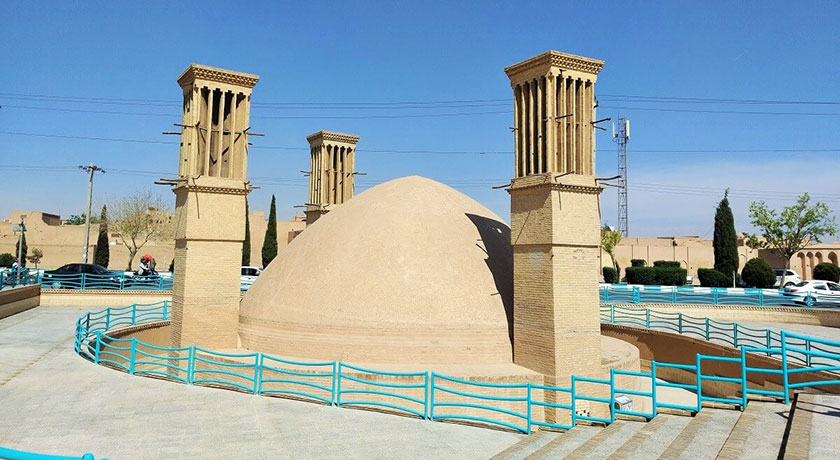  آب انبار رستم گیو شهرستان یزد استان یزد