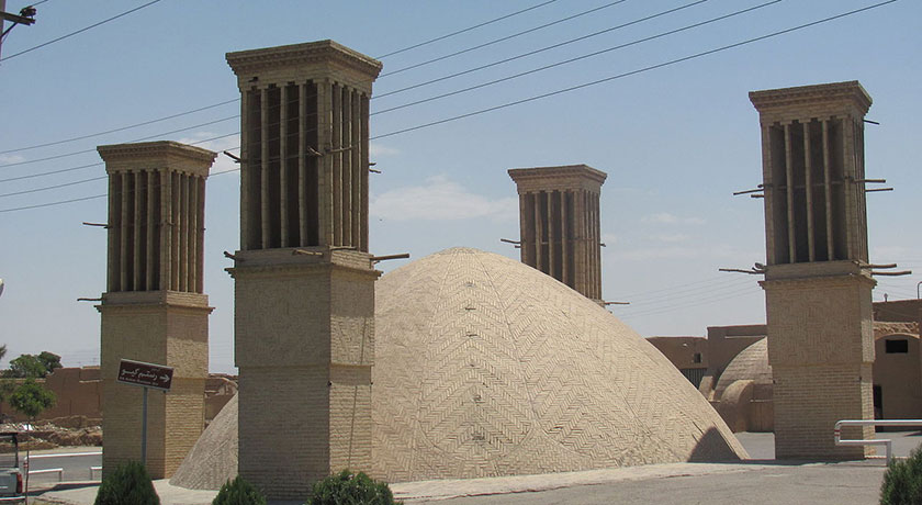  آب انبار رستم گیو شهرستان یزد استان یزد