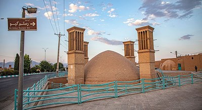  آب انبار رستم گیو شهرستان یزد استان یزد