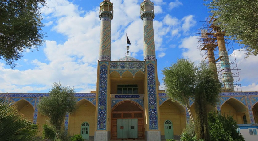  امامزاده جعفر یزد شهرستان یزد استان یزد