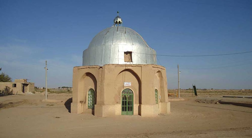 سید تاج الدین ابراهیم آباد (گنبد تاج) -  شهر اشکذر