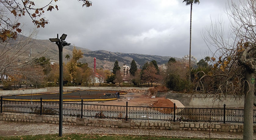  باغ ملی شیراز شهر فارس استان شیراز