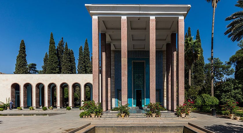  آرامگاه سعدی شهرستان فارس استان شیراز