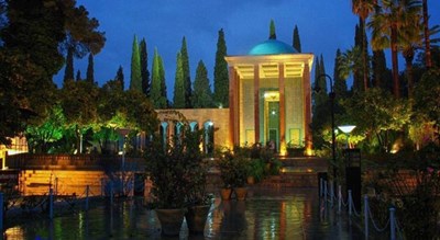  آرامگاه سعدی شهرستان فارس استان شیراز
