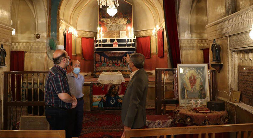  کلیسای مریم مقدس شهرستان فارس استان شیراز