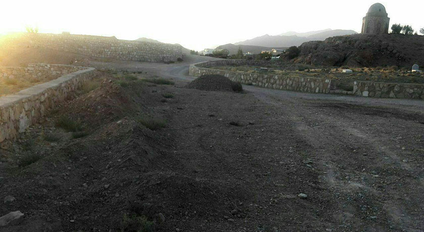  گورستان توران پشت شهرستان یزد استان تفت